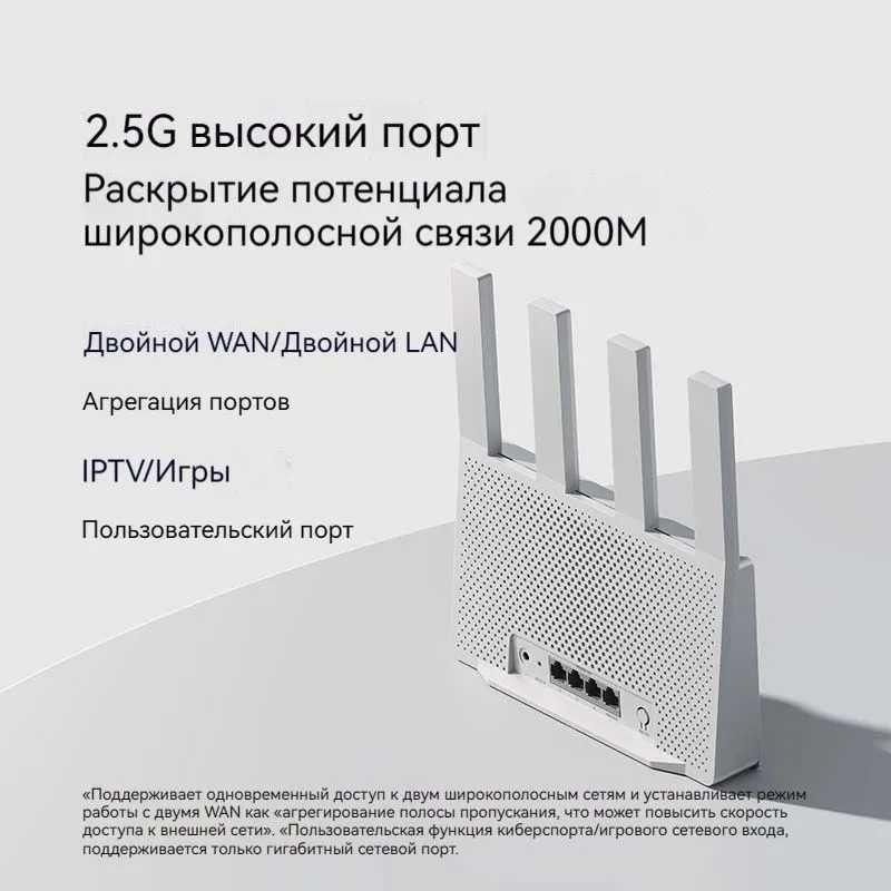 Роутер Xiaomi Wi-Fi 7 BE 3600