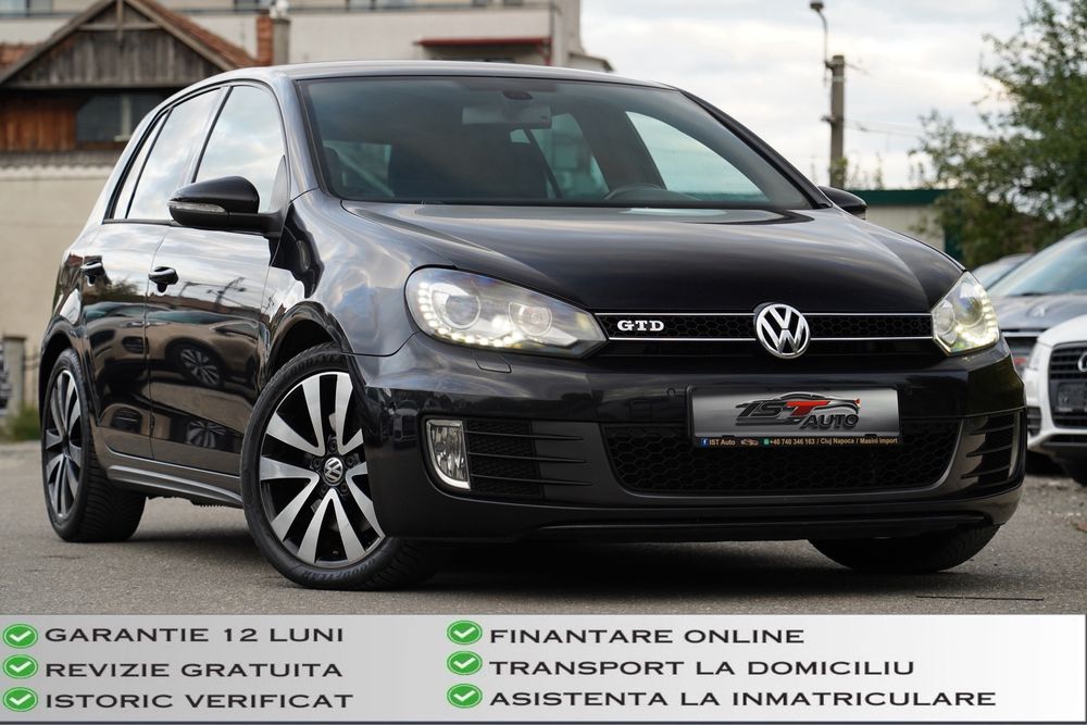 Vw Golf 6 GTD 2012 2.0TDI/ RAR efectuat / Rate / Garantie / Transport