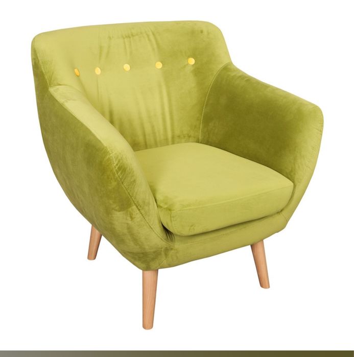 Fotoliu Jazz, Verde, 810 x 870 x 810 mm.