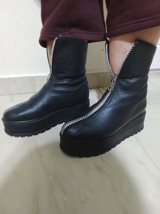 Ghete piele naturala