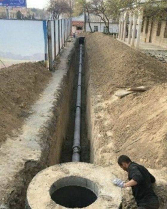 Ura transhe buzish ishlari