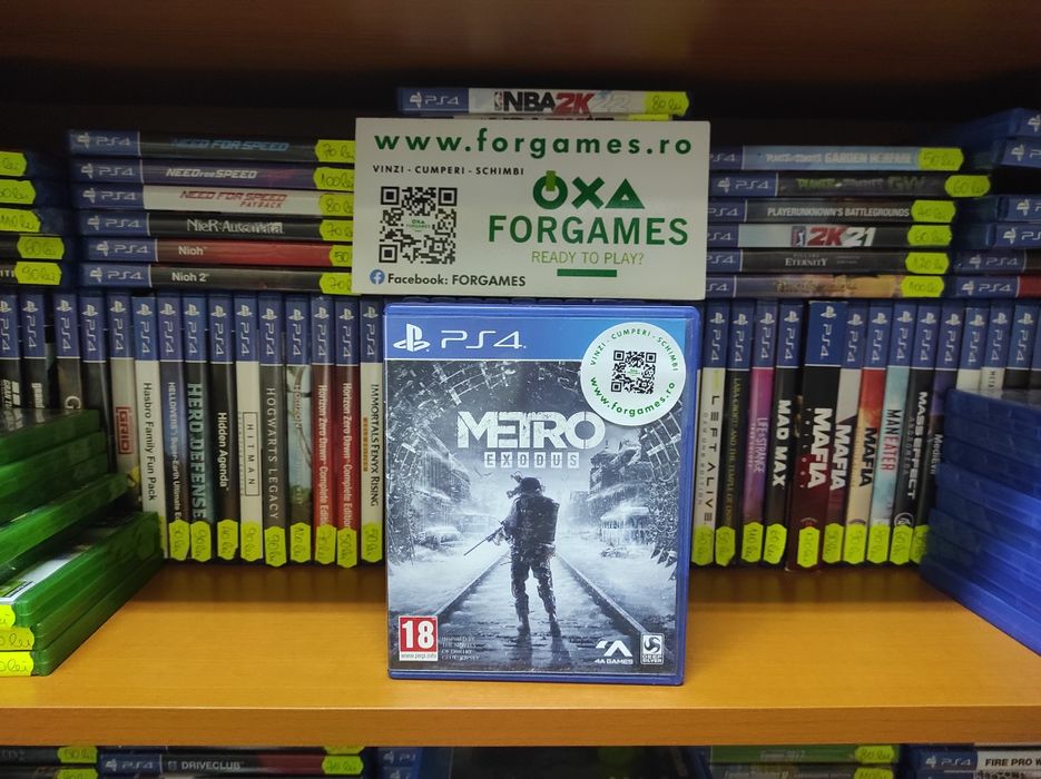 Joc PS4 Metro Exodus PS4 Forgames.ro