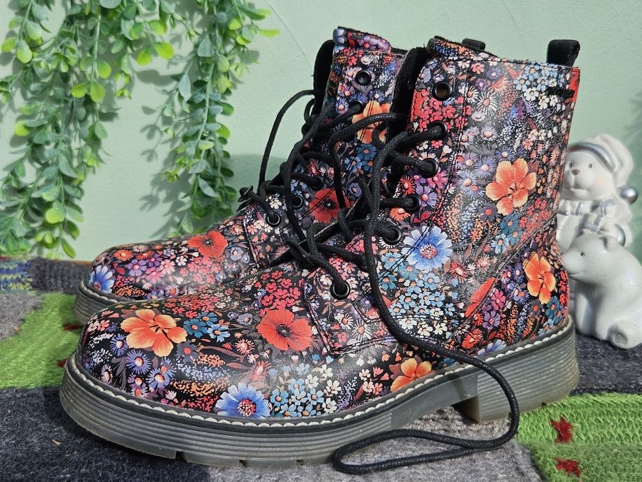 Tom Tailor флорални боти N40