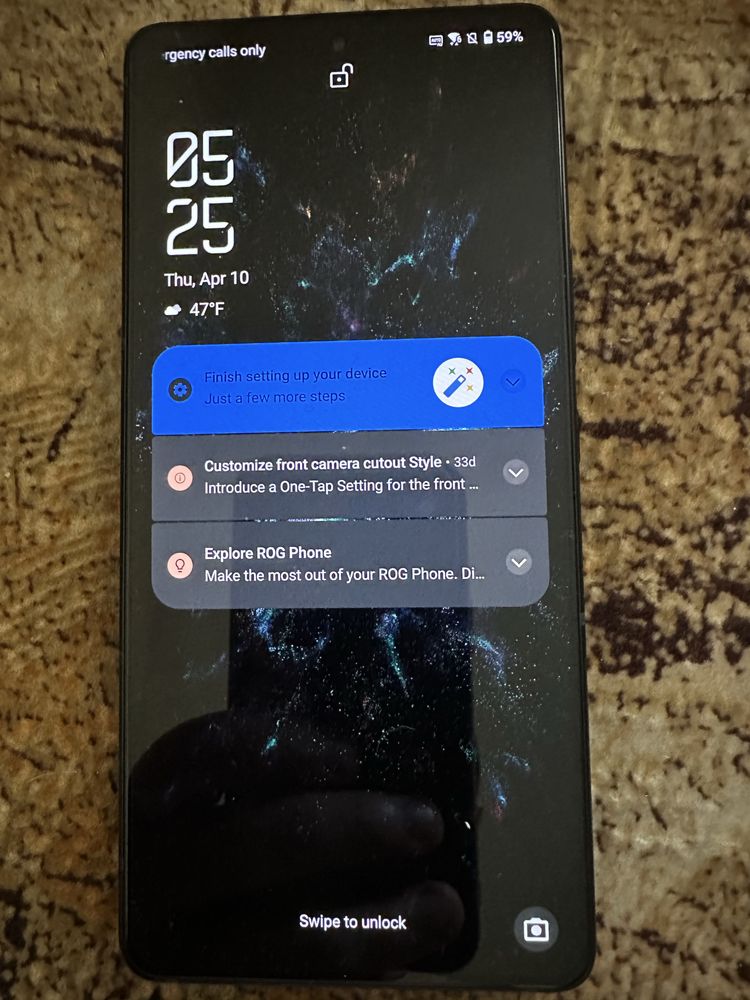 Asus Rog Phone 9 nou + AeroActive Cooler
