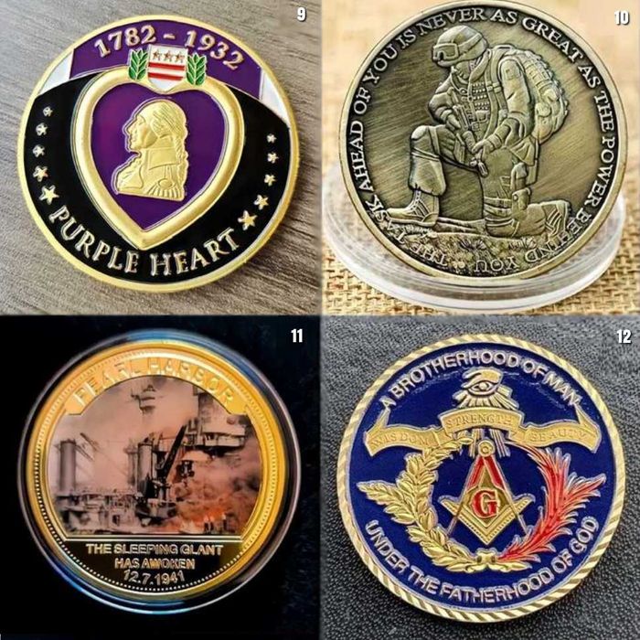 Moneda comemorativa USA Army
