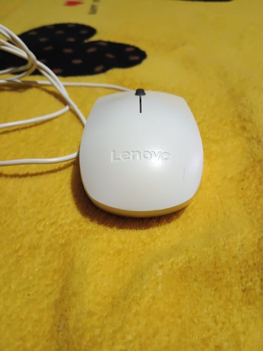 Mouse Lenovo alb
