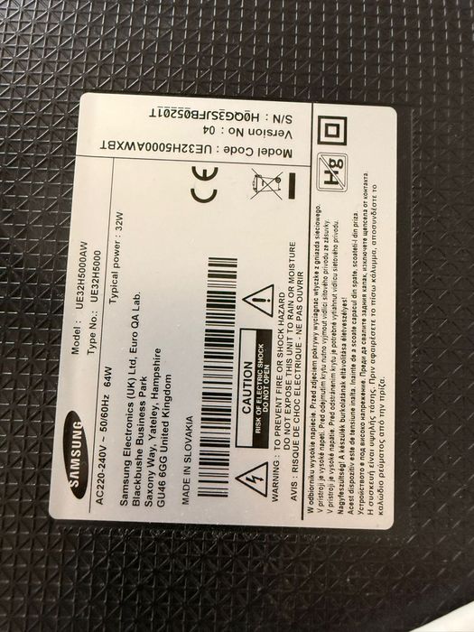 Televizor Samsung UE32H5000AW – 32”, Full HD