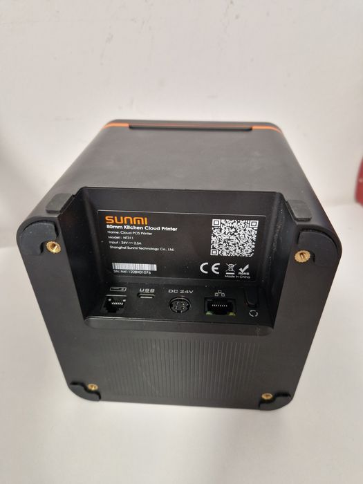 Imprimantă Termica SUNMI 80mm | Cloud, Wi-Fi, Ethernet, BT, USB-C