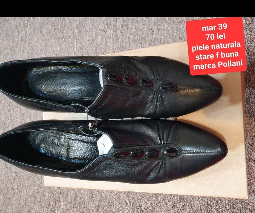 Pantofi piele dama marimea 39
