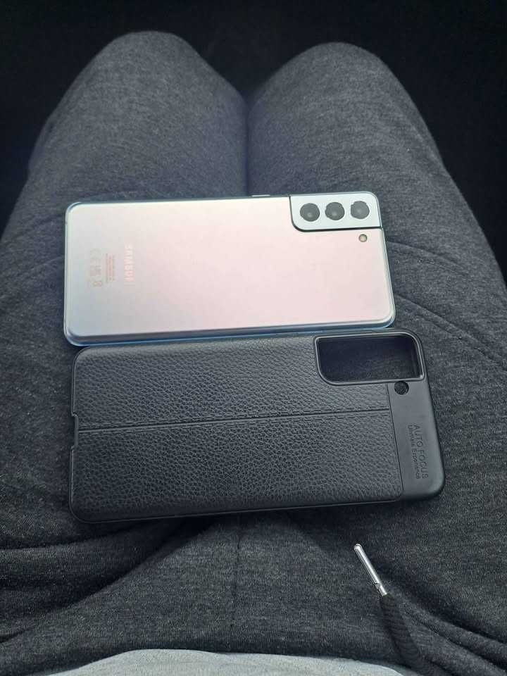 Samsung S21 Plus-256GB-8 GB RAM-Phantom Silver- като нов без забележки