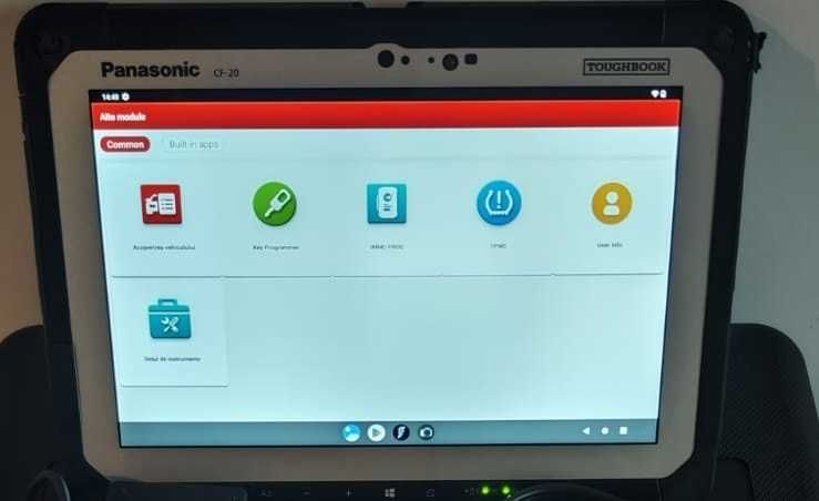 Tester Diagnoza Launch x43X-Diag + Tableta 4G Panasonic 8/256 Gb 10.1"