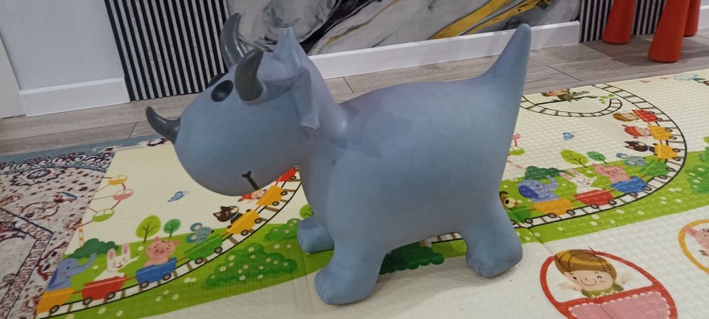 Игрушка прыгун ослик