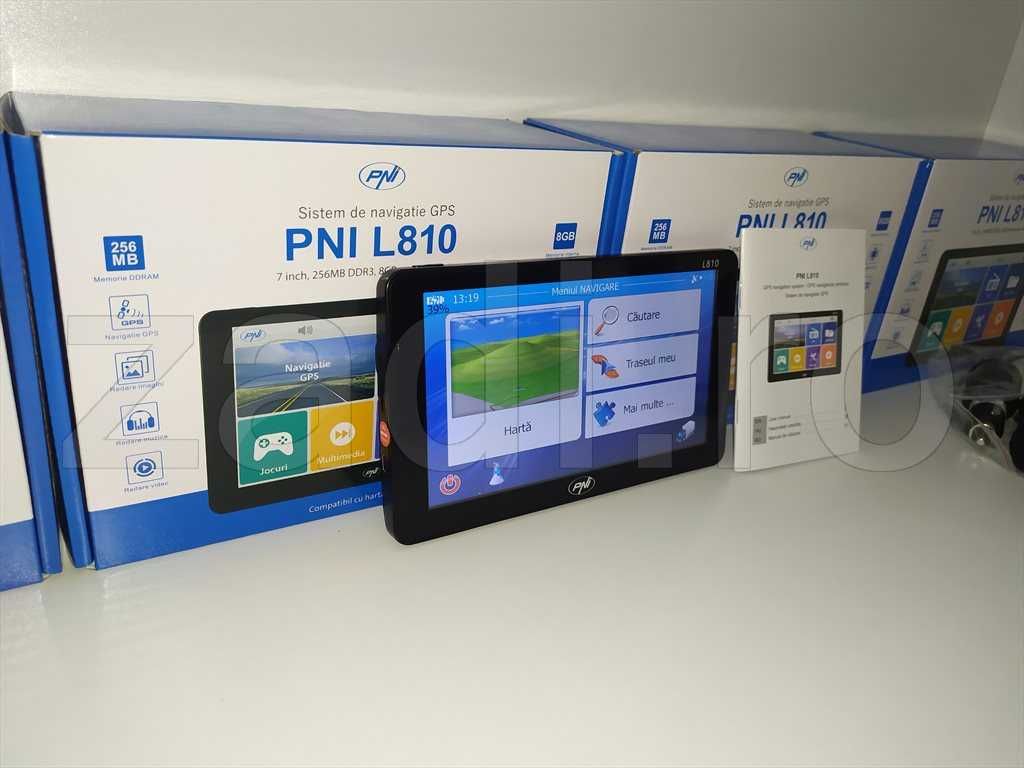 Gps pni L807 - configurat camioane cu harti , poligoane, adr, firme