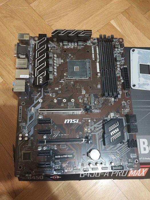 AMD Ryzen 9 3900X + MSI B450-A Pro Max