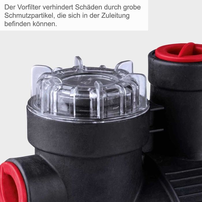 Автоматична помпа за битова вода Scheppach GP1100JET 1000W Таймер