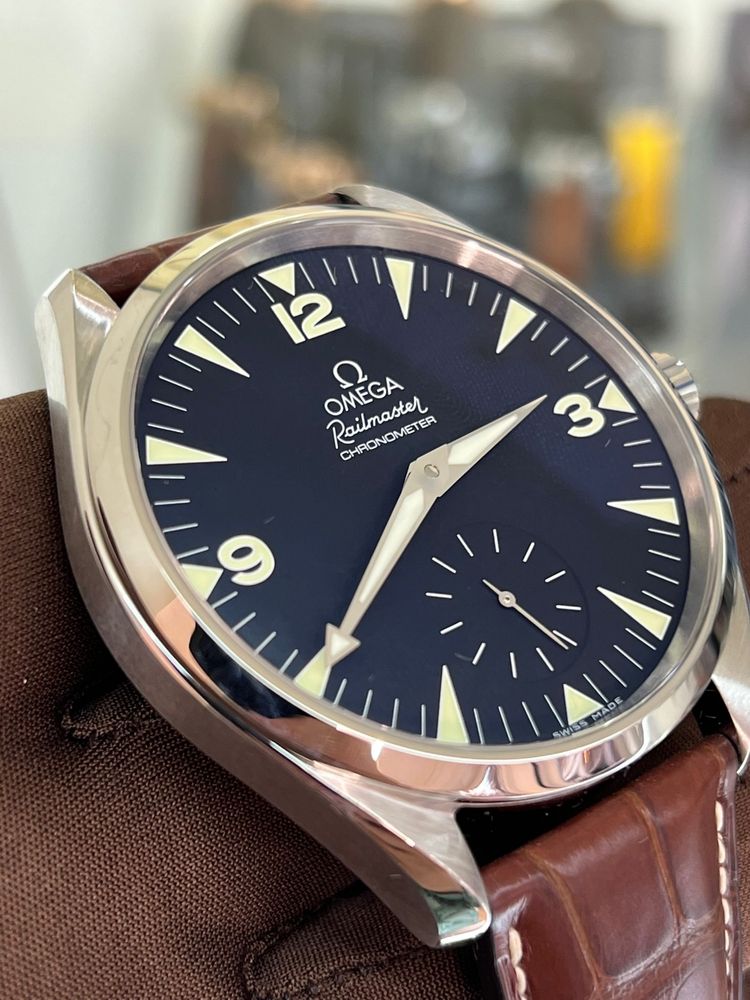 Omega Seamaster Railmaster Xxl 49mm с 5 години гаранция