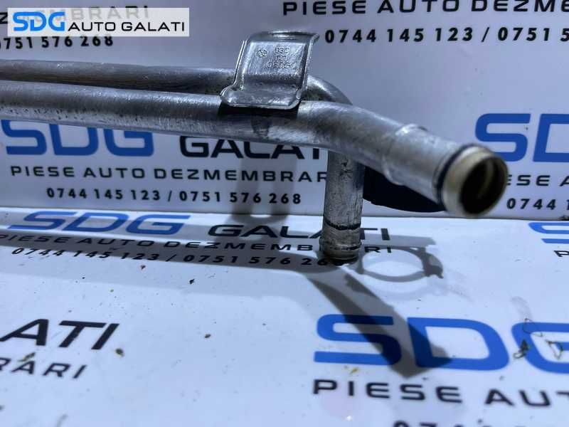 Teava Conducta Conducte Apa Termoflot Radiator Ulei VW Golf 5 1.4 TSI CAX CAXA 2004 - 2008 Cod 03C121050G