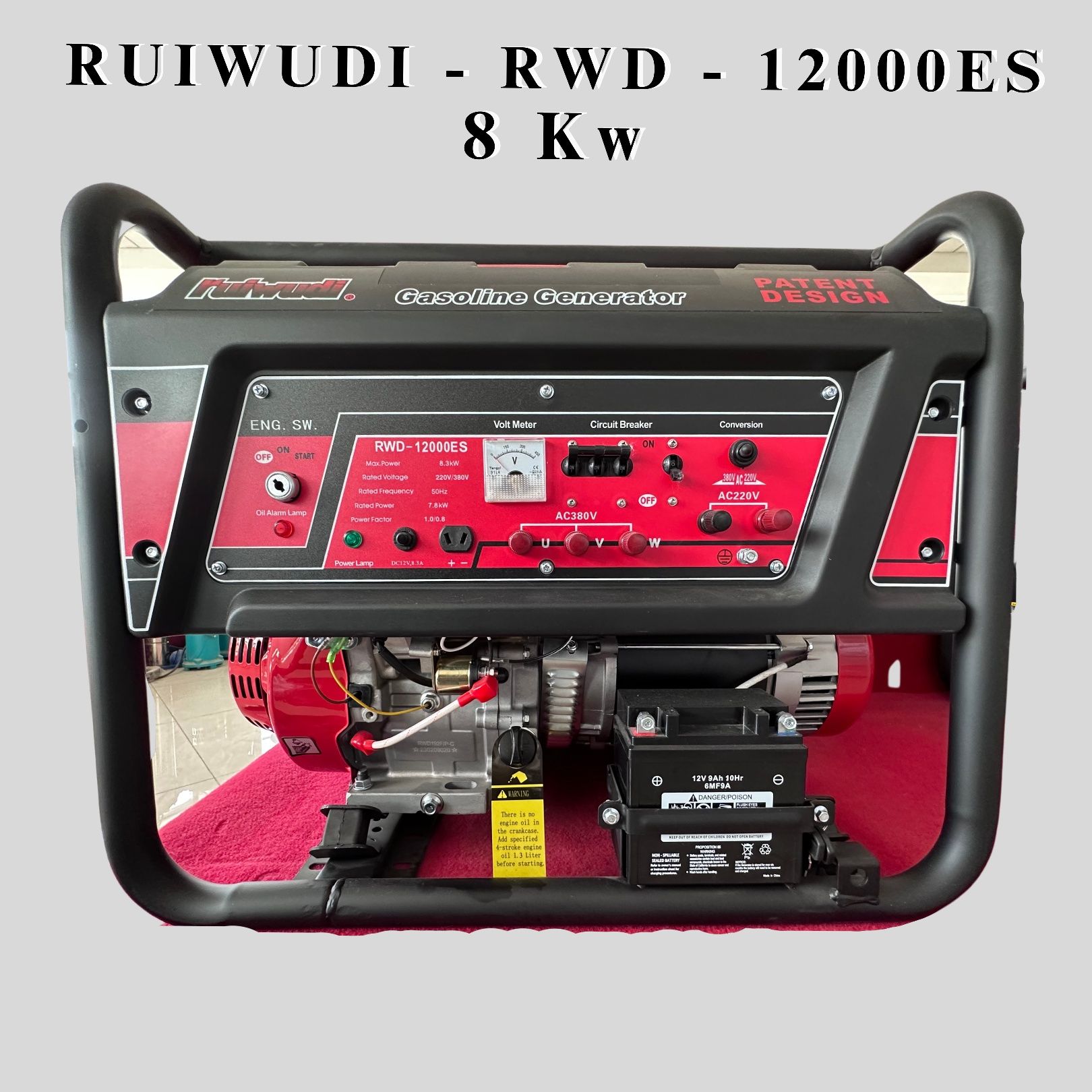 Generator dvijok генератор движок RWD-12000ES 8 Kw