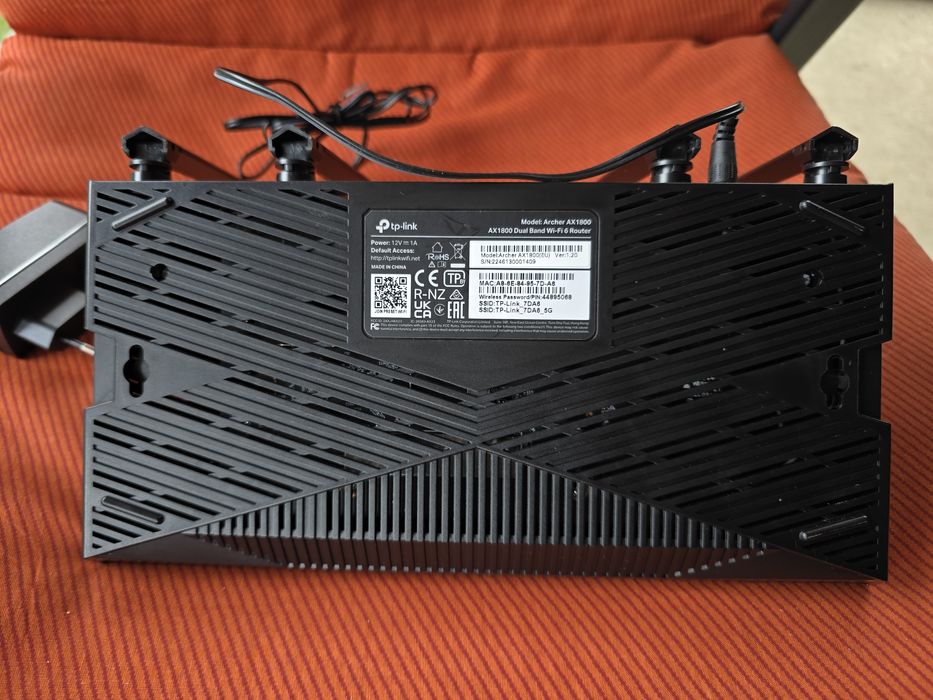 Wi Fi Рутер TP LINK Archer AX 1800