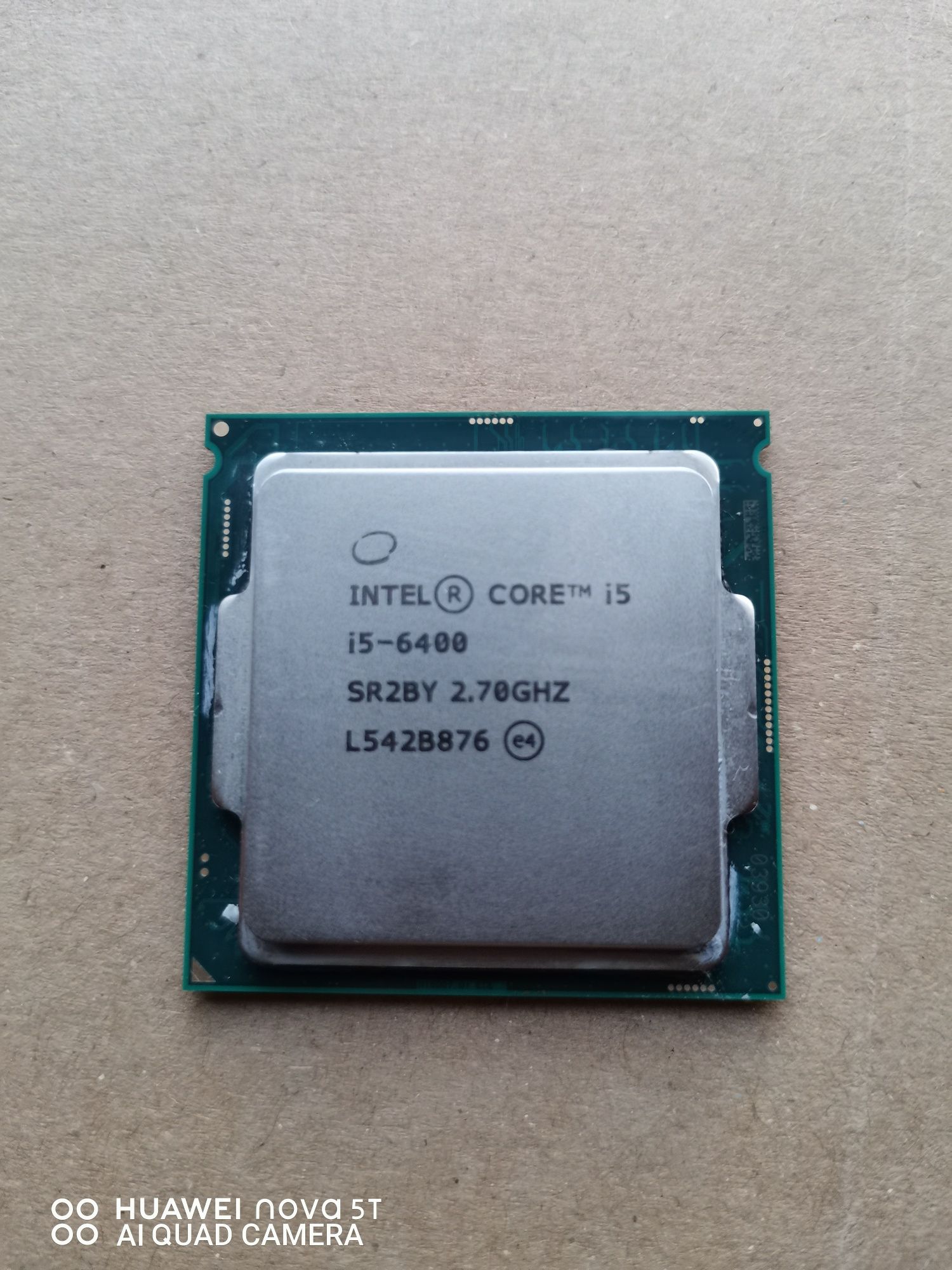 Procesor Intel I5 6400.
