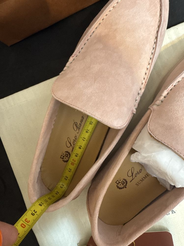Mocasini Loro Summer Walk - size 37,38/piele natur fina/video(Chanel)