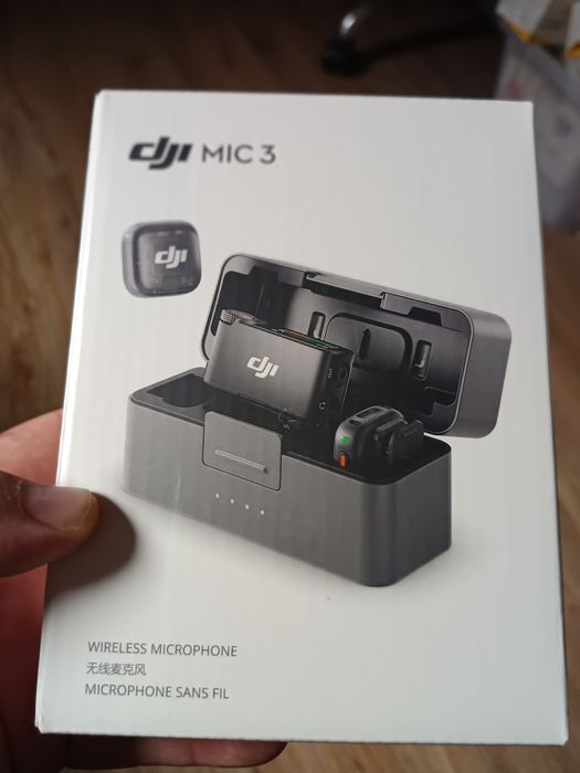 DJI mic 3 петличные микрофоны