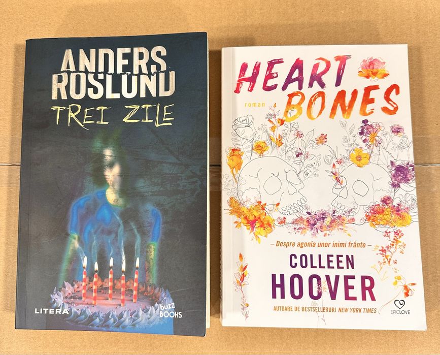Carte Colleen Hoover Heart Bones | Carte Anders Roslund Trei Zile
