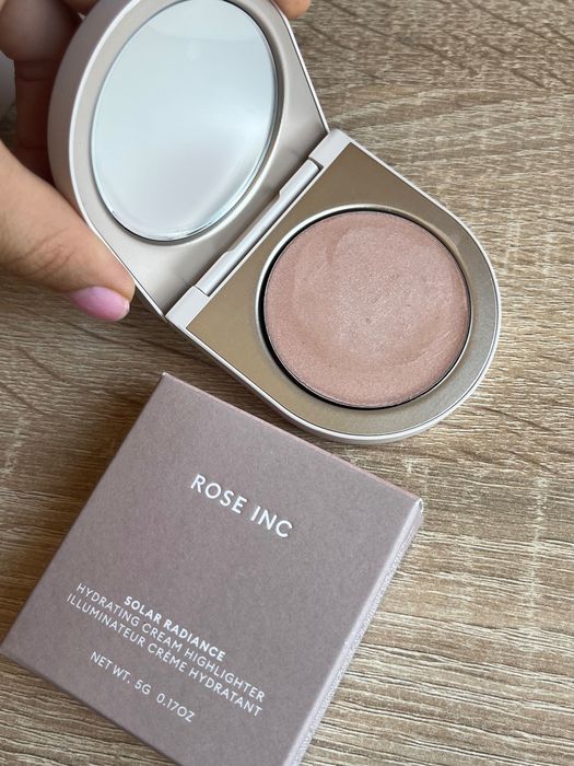 Rose INC фон дьо тен, хайлайтър и руж