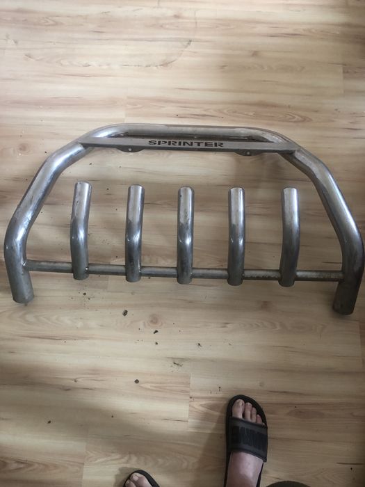 Vand bullbar din inox pt mercedes sprinter