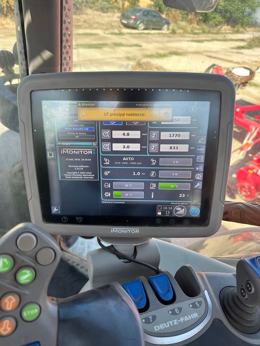 Tractor Deutz Fahr 7250 ttv Warrior, 2016