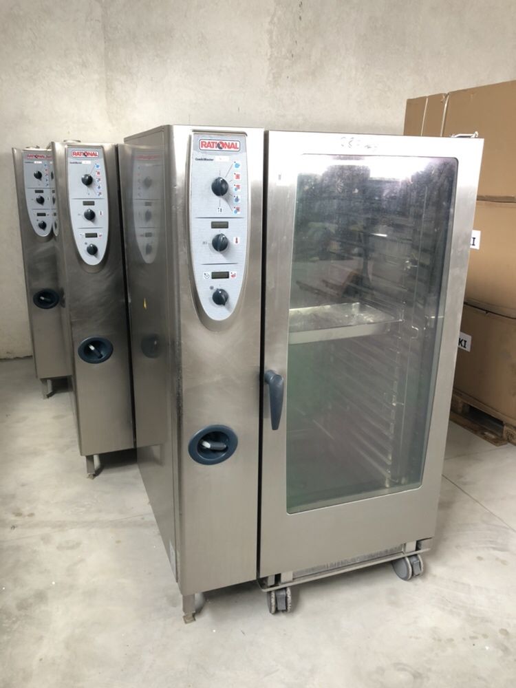 Конвектомати Rational/Рационал CM 202-40тави с Колички и дръжки!