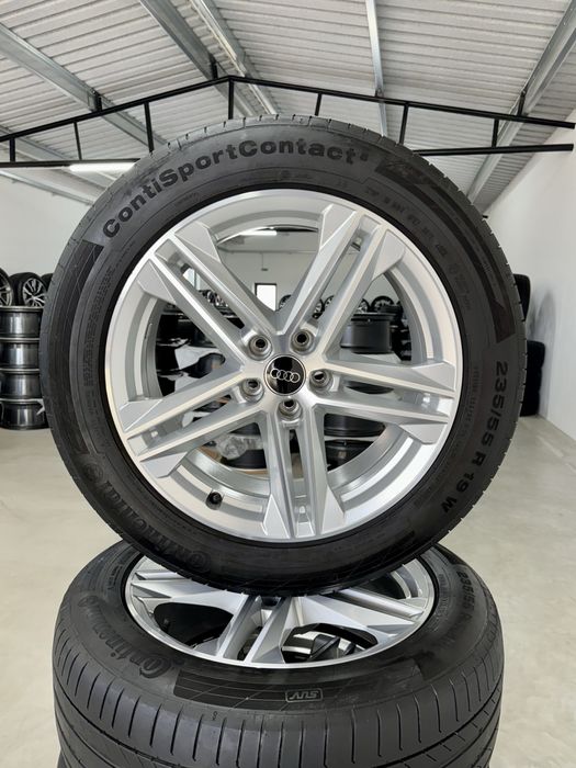 Jante Audi Q5 R19 Originale FY Continental de vara 80%