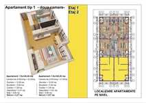 IMI Residence - Comision 0 - Apartament cu 2 camere, 55 mp