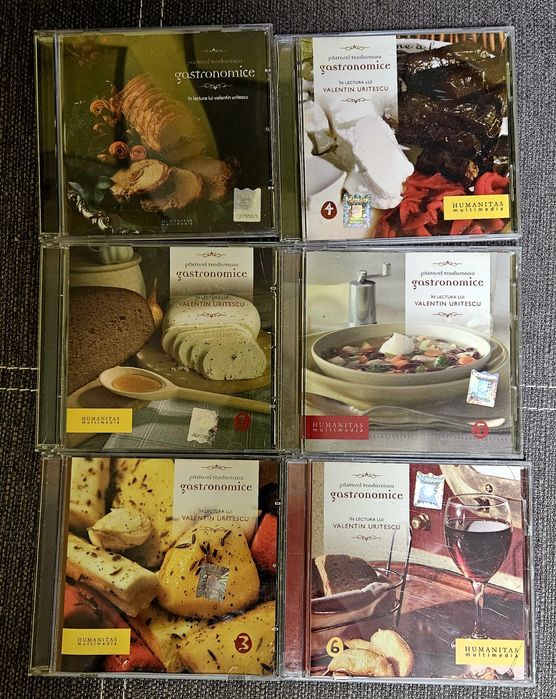 Cd-uri audiobook Gastronomice