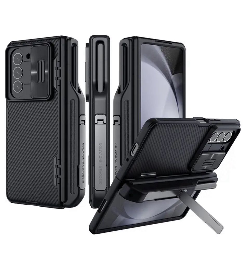 Samsung Z FOLD 4 5 Husa Nillkin Compozit Stand Case Full Protect