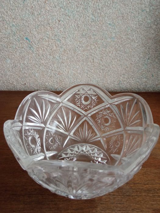 ваза хрустальная советская