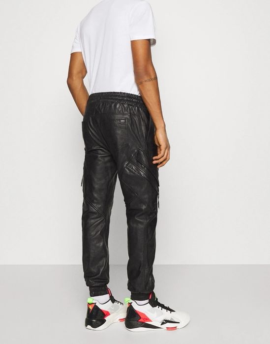 Tigha pantaloni piele naturala bărbați noi cu eticheta