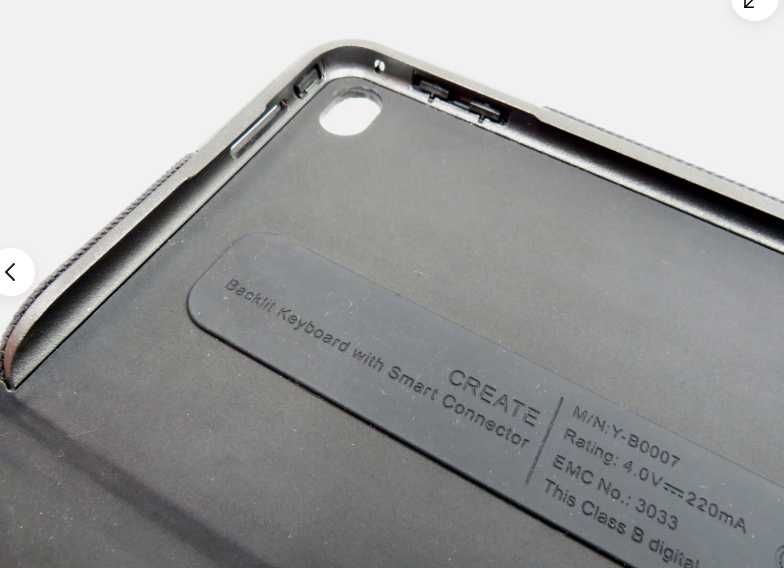 Logitech Create Backlit Keyboard Case iPad Pro 12.9 1st/2nd Gen