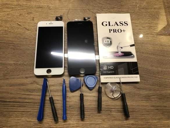 Tianma Дисплей за Iphone 6s Бял и Черен Супер Качество