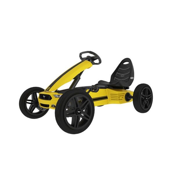 Kart copii 4-12 ani Berg Ford Mustang galben