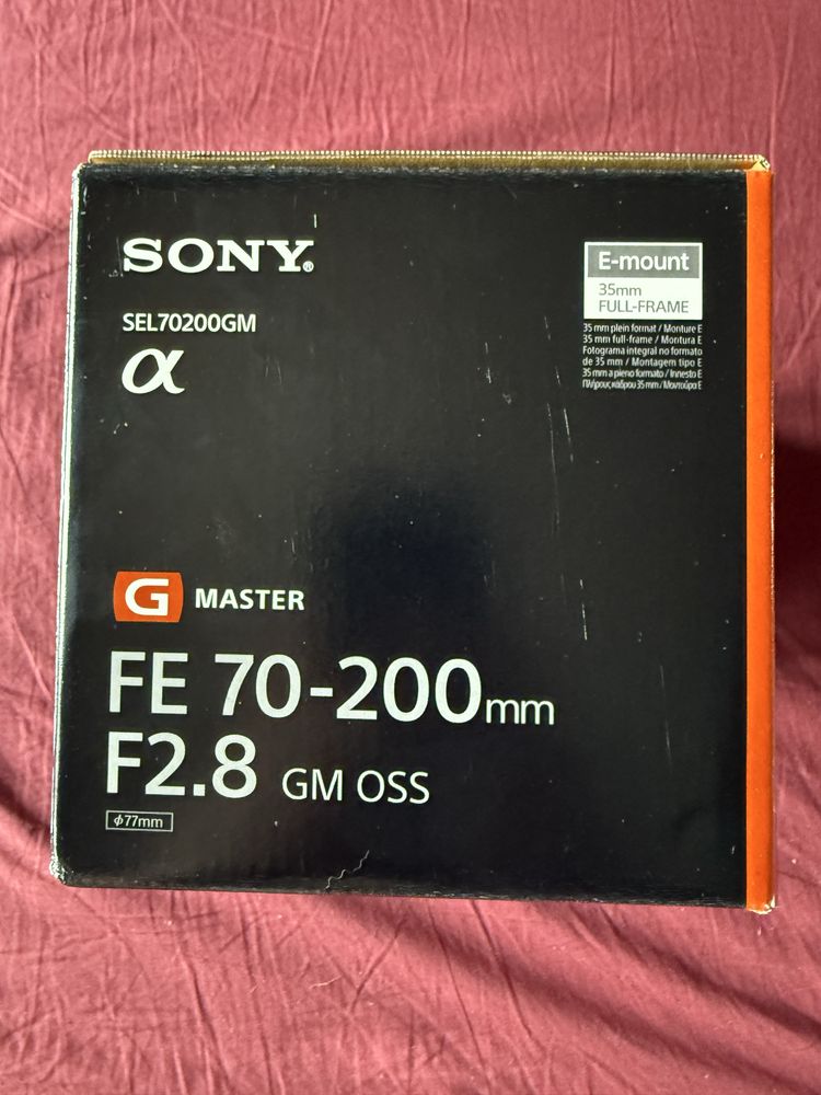 Sony FE 70-200mm f/2.8 GM OSS обектив