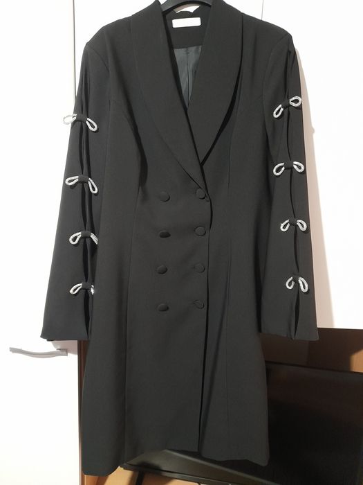 Rochie neagra tip sacou mar 48