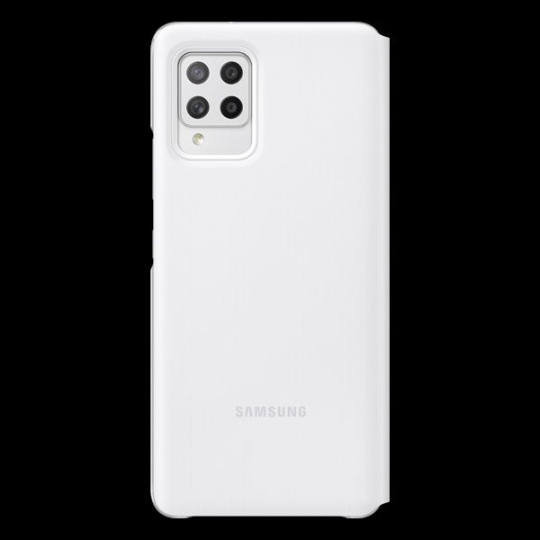 Husa Samsung A 42 5G smart s view wallet cover white