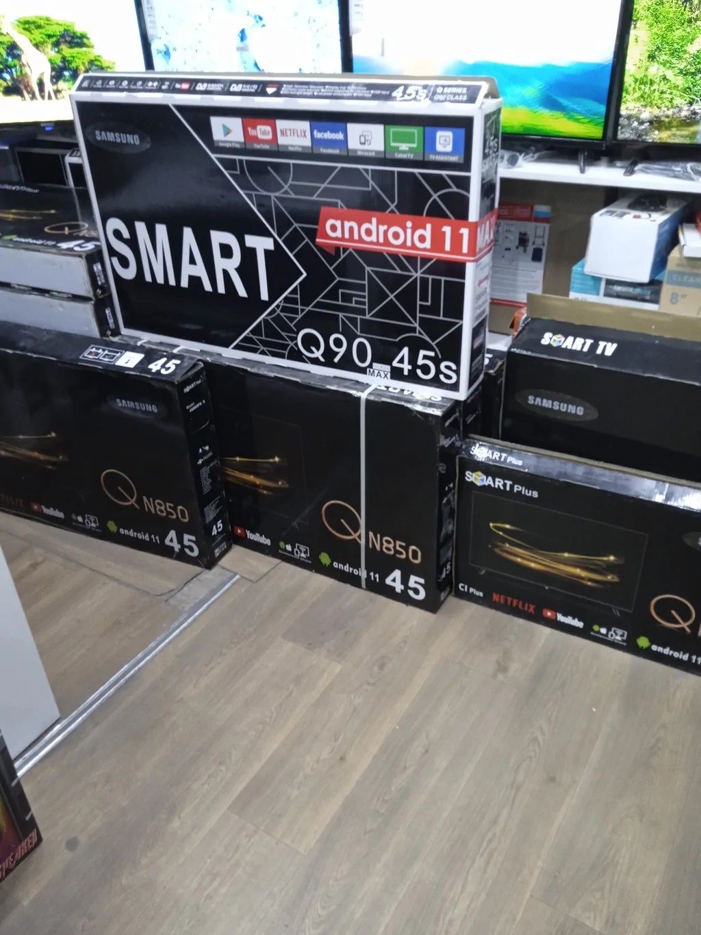 Samsung Smart Tv  Android Golosovoy 55 45 35New