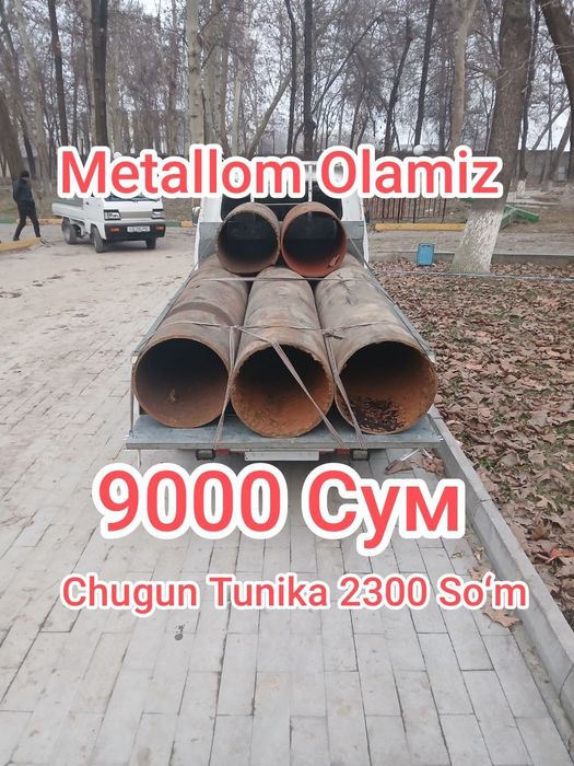 9000 Metalom metal Metallolom Qabul Qilamiz