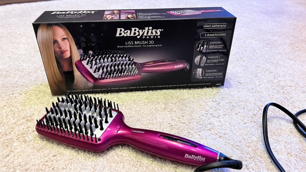 Perie electrica indreptat parul Babyliss Liss Brush 3D