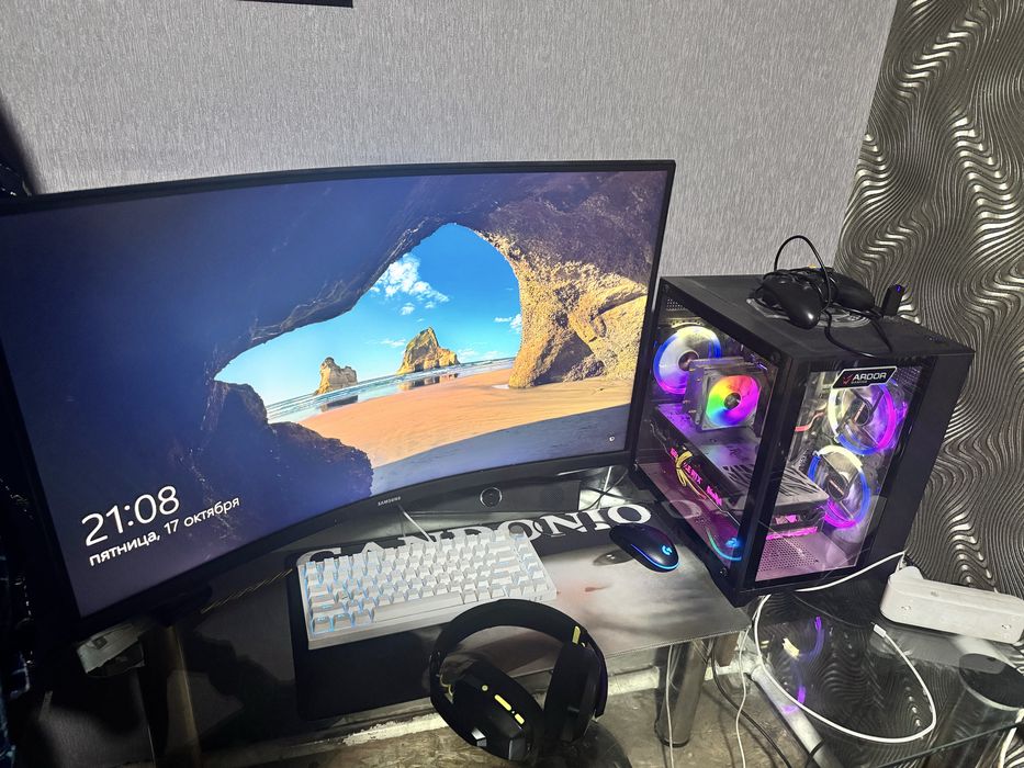 Игровой ПК RTX 3070 / i5-12400F / 16ГБ DDR4 / SSD 480ГБ / БП 2000W