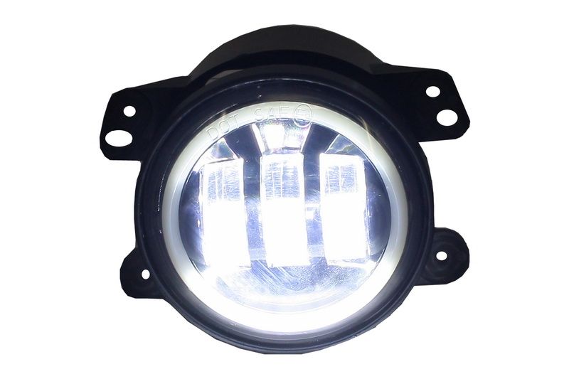 Proiectoare Ceata Full LED CREE Dublu JEEP Wrangler JK (2007-2017)