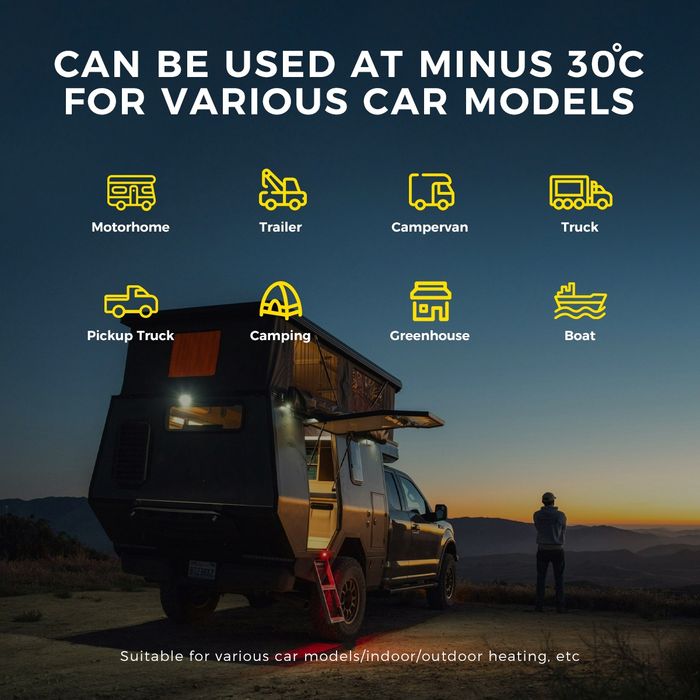 Incalzitor motorina, Sirocou, Webasto, Sunster-Vevor 8KW 12v & 24v