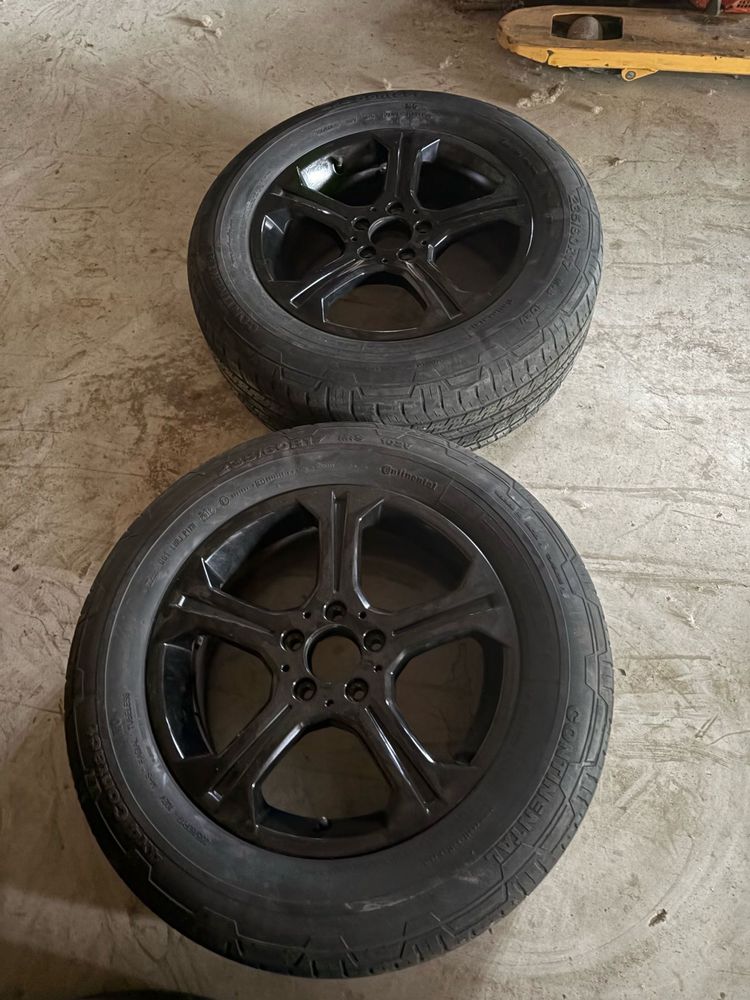 Vand 4 roti complete pentru mercedes GLK